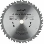 wolfcraft Kézi körfűrészlap HM Z22 184x2, 4x16/20mm 1261980 (1261980)