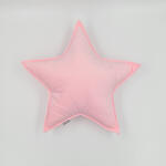 INAANI csillag alakú bársony díszpárna - baba rózsaszín - 1 db (IN0110)