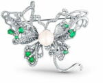  JwL Luxury Pearls Gyönyörű bross Pillangó 2 az 1-ben valódi gyönggyel és cirkónium kővel JL0845 - mall