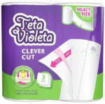 Violeta háztartási papírtörlő PIKNIK CLEVER CUT 3 rét/2 tek