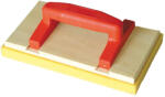 MOB IUS Drișcă din lemn pentru fațade cu baza poliuretanica, mâner oval orange, 14×25cm (321360)