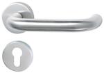 STROXX Maner usa interior STROXX cu rozeta pentru cilindru si maner in forma U, material inox mat
