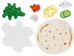 Goki Set de joaca Lipie cu salata Delicious wrap Bucatarie copii