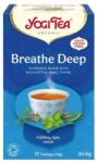 Pronat Ceai Bio Respiratie Profunda - Pronat Yogi Tea Organic Breathe Deep, 17 plicuri