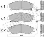 METELLI set placute frana, frana disc METELLI 22-1291-0