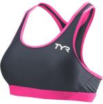 TYR Bustiera Racerback Tri Competitor gri roz (BCORF-030)