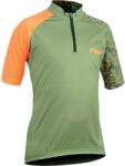 Northwave - tricou ciclism cu maneca scurta pentru copii Origin Junior jersey - verde portocaliu (89201296-44)