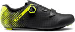 Northwave Core Plus 2 - pantofi pentru ciclism sosea - negru-galben-fluo (80211012-04)