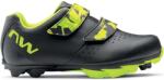 Northwave - pantofi ciclism MTB XC pentru copii Origin Junior Shoes - negru galben fluo (80222020-04)