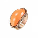 JOOP! Női gyűrű ezüst rosegold cirkónia korall JPRG90706C 55 (17.5 mm Ø)