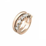 JOOP! Női gyűrű nemesacél rosegold Simply Modern JPRG00007C1 57 (18.1 mm Ø)