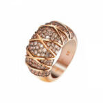 JOOP! Női gyűrű ezüst rosegold cirkónia MOSAICS JPRG90724C 55 (17.5 mm Ø)