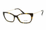 Prada 0PR 14XV szemüvegkeret sötét barna / Clear lencsék női
