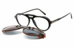 Tom Ford FT5760-B szemüvegkeret csillógó fekete / Clear lencsék női