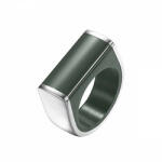 JOOP! Női gyűrű nemesacél ezüst fekete Pieces JPRG00028A 56 (17.8 mm Ø)