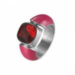 JOOP! Női gyűrű nemesacél rózsaszín cirkónia JPRG10594A 55 (17.5 mm Ø)