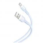 XO NB212 USB-A - MicroUSB kábel 2.1A, 1m kék (128404)