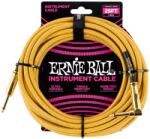 Ernie Ball 25' Braided Cable Gold