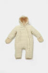 BabyCosy Salopeta de iarna pentru bebelusi, Winter muselin, 100% bumbac - Stone, BabyCosy (BC-CSYM7051-18)