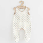 NEW BABY Baba rugdalózó New Baby Classic II csillagokkal bézs - pindurka