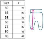 NEW BABY Baba lábfejes nadrág New Baby Classic II sötét menta - pindurka - 2 490 Ft