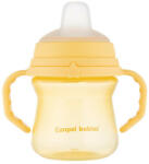 Canpol babies Canpol FirstCup itatópohár szilikonos ivócsőrrel 150ml 6h - Sárga