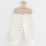 NEW BABY Baba lábfejes nadrág New Baby Classic II csillagokkal bézs - pindurka - 2 090 Ft