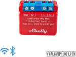 Shelly PLUS 1PM mini egy áramkörös WiFi-s okosrelé, 8A (SHELLY-PLUS1PMMINI)