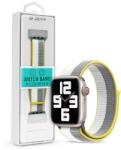DEVIA Apple Watch szövet sport szíj - Devia Nylon Woven Braided Adjustable two-tone Watch Loop - 42/44/45/49 mm - lilac (ST364747) (ST364747)