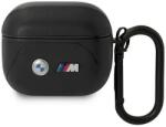 BMW Husa BMW BMA322PVTK AirPods 3 gen cover black/black Leather Curved Line - pcone