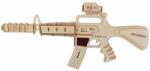 Woodcraft Construction Kit Woodcraft Puzzle 3D din lemn Carabină pistol-mitralieră 15 (DDXC-G002H)