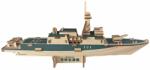 Woodcraft Construction Kit Woodcraft Puzzle 3D din lemn Destroyer 052C (DDXA-G023H)