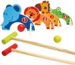 Bino Set crochetă pentru copii, grădină zoologică (BI83644)