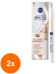 Nivea Set 2 x Corector Hidratant pentru Ochi Nivea Cellular 3 in 1, Light 4 ml (ROC-2xMAG1018390TS)