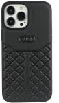 Audi Husa Audi Genuine Leather iPhone 13 Pro / 13 6.1" black/black hardcase AU-TPUPCIP13P-Q8/D1-BK - pcone