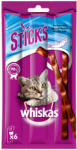 Whiskas 14x 36g Whiskas Sticks - Lazaccal gazdagon macskasnack