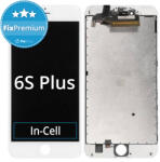 Apple iPhone 6S Plus - Ecran LCD + Sticlă Tactilă + Ramă (White) In-Cell FixPremium, White