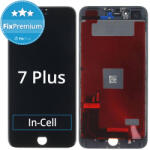 Apple iPhone 7 Plus - Ecran LCD + Sticlă Tactilă + Ramă (Black) In-Cell FixPremium, Black