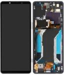 Sony Xperia 1 IV XQCT54 - Ecran LCD + Sticlă Tactilă + Ramă (Violet) - A5046144A Genuine Service Pack, Purple