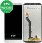 Motorola Moto G6 Play XT1922 - Ecran LCD + Sticlă Tactilă (Silver) TFT, Silver