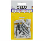 CELO MZK univerzális galléros műanyag dübel 6 x 30 + 4, 5 x 40 facsavar (20 db) (56MZKSZ20)