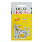 CELO NF 6 szárnyas dübel + 4, 2 x 65 körkampós csavar (5 db) (56NFRH5)