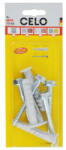 CELO Műanyag dübel MFR 10-60 FB SSKS (4 db) (51060MFRFB4)