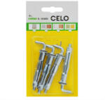 CELO Roppantós Fém Gipszkarton dübel HRM 5-32 (4 db) (5532HRMWH4)