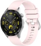  Curea din SILICON pentru Huawei Watch GT 4 46mm roz