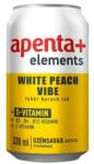 Apenta Ásványvíz szénsavmentes APENTA+ Elements White Peach Vibe 0, 33L - robbitairodaszer