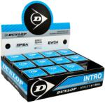 Dunlop Squash labdák Dunlop Intro - kék - 12 darabos kiszerelésben