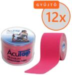 AcuTop Premium Kineziológiai Tapasz 5 cm x 5 m Rózsaszín 12 DB/GYŰJTŐ (SGY-ATP1A-GY-ACU)