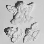 ArtExport Hobbyművész öntőforma - angyalkák, könyöklő, 3 db