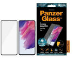 Panzer E2E Microfracture Samsung S21 FE tokbarát ujjlenyomat-mentes antibakteriális fekete képernyővédő fólia
